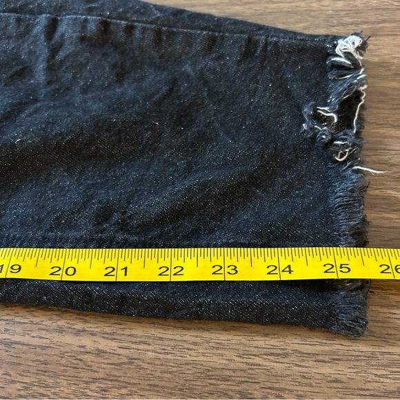 Urban Outfitters BDG Black Cotton Cropped Taper 29 - Picture 9 of 10